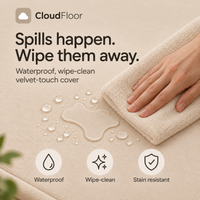 CloudFloor 3 cm Thick Play Mat — Beige