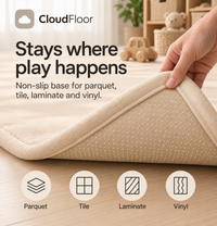 CloudFloor 3 cm Thick Play Mat — Beige