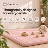 CloudFloor 3 cm Thick Play Mat — Blush