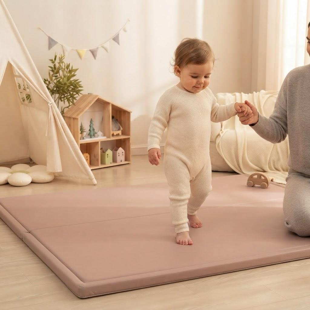 CloudFloor play mat in a real home